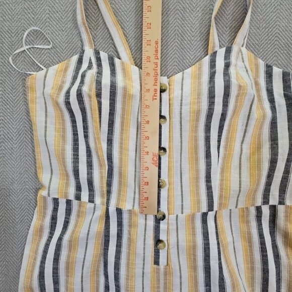 Wide Leg Jumpsuit XL Rouching Fairycore Streetwear Cottagecore Naturecore - Picture 7 of 16